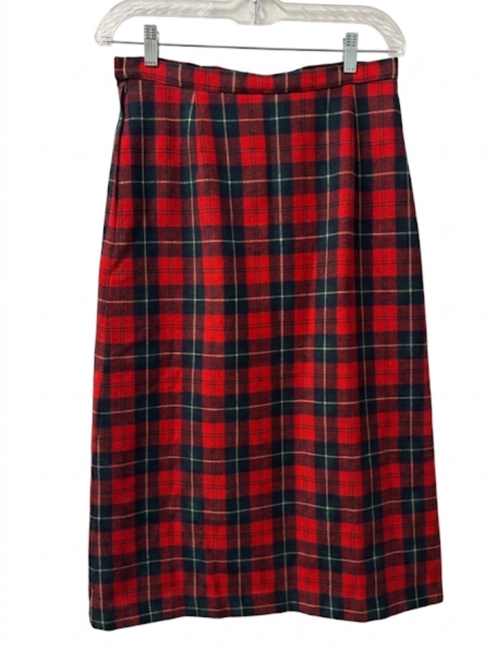 Vintage Pendleton Wool Manson Tartan Plaid Midi Skirt 70s 80s Size 12 
V - Picture 3 of 13
